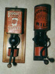 2 litho advertising coffee grinders