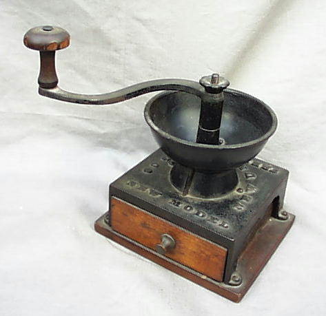 www.AntiqBuyer.com antique coffee mills sales archive