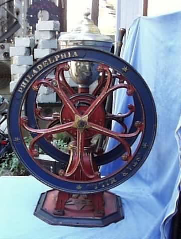 www.AntiqBuyer.com antique coffee mills sales archive