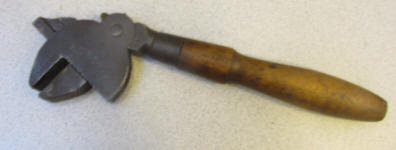 "Samson" Calef"s March 6th 1883 Patent Quick Adjust Nut Wrench