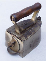 Finn Patent Charcoal Iron