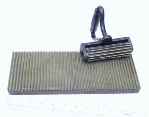 Fluting 
	Iron