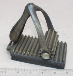 Sundry Patent Fluting Iron 