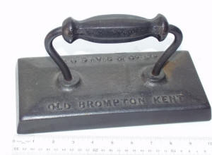 H.J. 
	Davis Billiard Iron