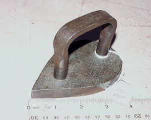 Antique Tear Droped Shaped Sad Iron