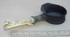 Ivory Handle Chinese  Pan Iron