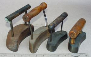 Vintage Hatmaking Toliker Irons