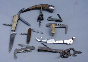 antique corkscrews