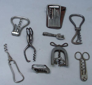 antique corkscrews