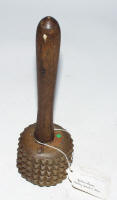 Patent December 25 Yellow Ware Meat Tenderizer