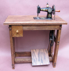 Ruth Toy Treadle Sewing Machine / TSM