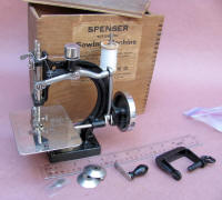 Turn of the Century Spenser Patented Sewing Machine