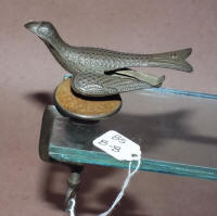 Antique Brass Sewing Bird w/ Lower Pincushion