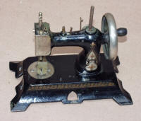 Antique German / Bavarian Chain Drive Toy Sewing Machine