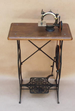 Ideal Child Size Toy Treadle Sewing Machine