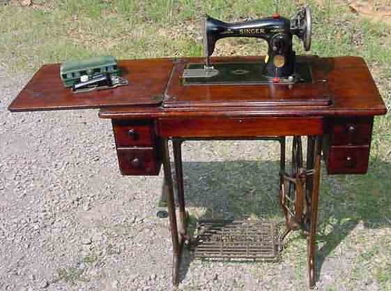 Ornate Vintage Pedal Sewing Machine