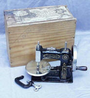 Stitchwell / National Sewing Machine Co. TSM / Toy Sewing Machine Marked Wanamaker