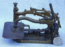 Patented Foliage Sewing Machine