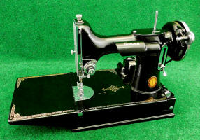 1936 Texas Centennial Singer Featherweight 221 Sewing Machine