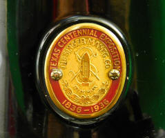 Texas Centennial Featherweight badge