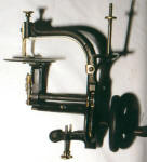 Charles Parker Patented Integral-Clamp Sewing Machine