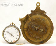 c. 1700 Pierre Fardoil Adding Machine & Watch / Time Piece